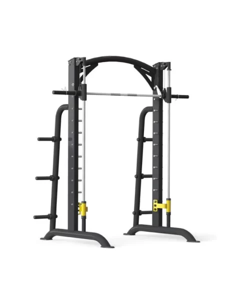 Binom Strength Multipower avec contrepoids Smith Machine + banc réglable BS104 