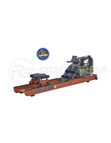 First Degree Fitness Rameur à Eau Apollo PRO V Nouveau Modèle 2019 - 100% Professionnel 