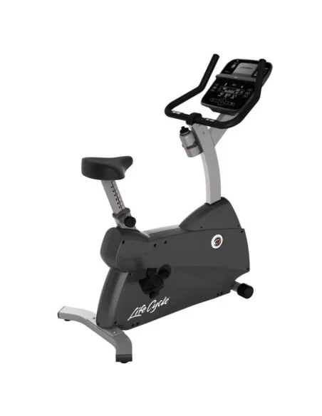 Life Fitness C1 Vélo Vertical Track Connect (Bluetooth et Apps Interactives) 
