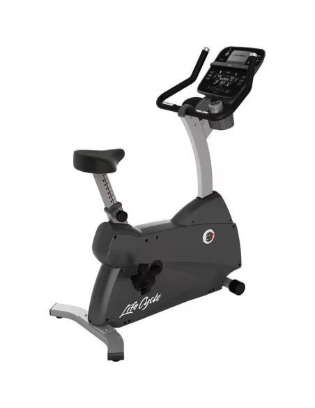 Life Fitness C3 Track Connect Vélo Vertical (Bluetooth et Apps Interactives) 