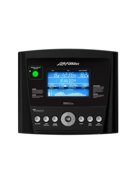 Life Fitness E1 Vélo elliptique avec Console GO 