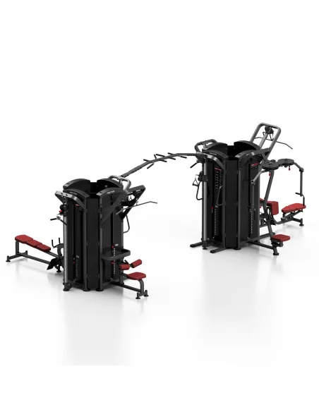 TOUR  MULTIPOSTE MUSCULATION 9 POSTES PROFESSIONNELLE-Home-musculation-Pas cher