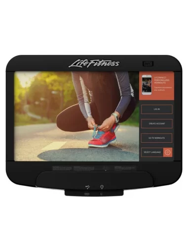 Life Fitness Platinum Discover SE3 HD Vélo Allongé - Black Onyx 