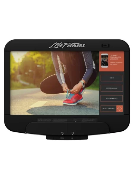 Life Fitness Platinum Discover SE3 HD Vélo Vertical- Black Onyx 