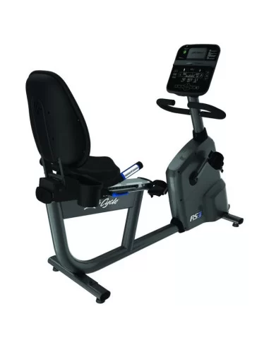 Life Fitness RS3 Track Connect Vélo Allongé (Bluetooth et Apps Interactives) 