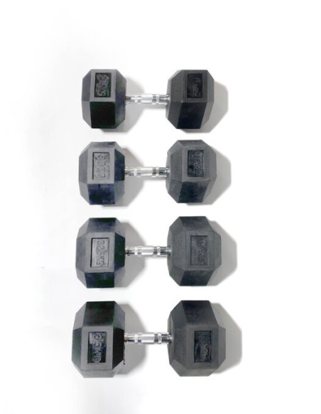 Set d'haltères Hexagonal 22,5 kg – 40 kg-Home-musculation-Pas cher