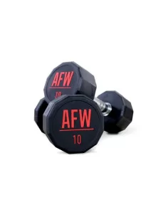 Lot d'haltères en caoutchouc DC de 2,5 à 25 Kg- AFW