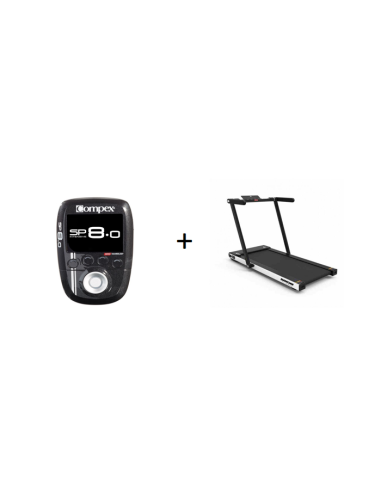 Offre Limitée! COMPEX SP 8.0 + Tapis Roulant BINOM M8 Ultra Pliable 