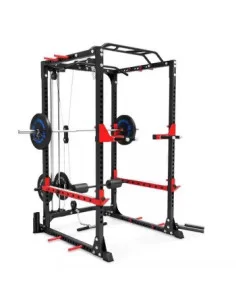 Cage à squat avec poulie AFW-Home-musculation-Pas cher
