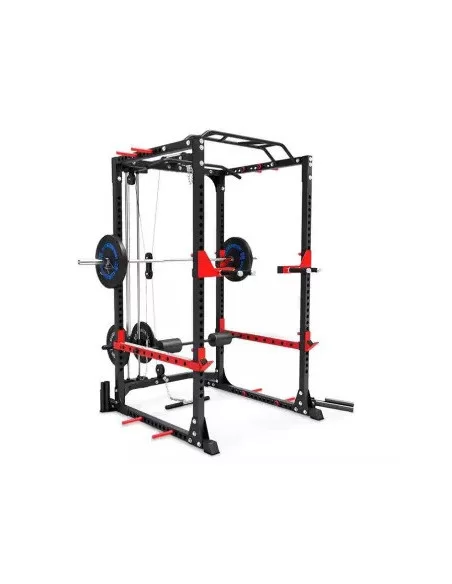 Cage à squat avec poulie AFW-Home-musculation-Pas cher