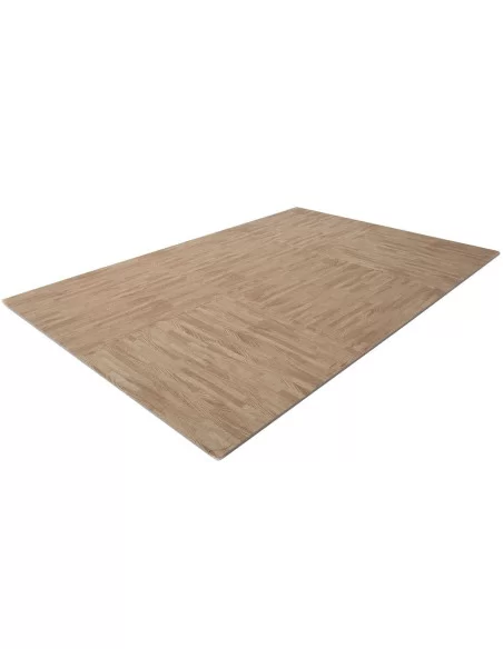 Puzzle Mat Parquet x 6-Home-musculation-Pas cher