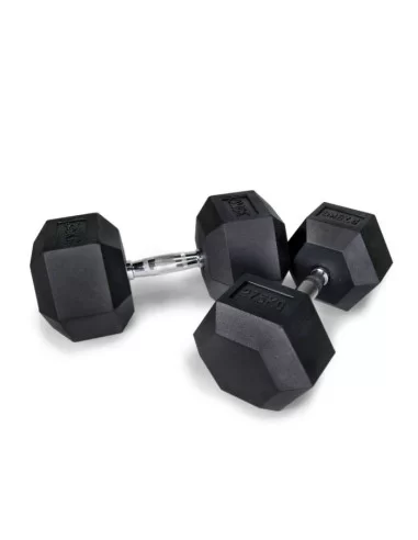 AFW Set d&#039;Haltères Hex 12.5kg – 35kg (10 paires) + Rack 