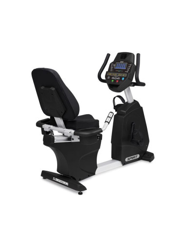 Spirit Fitness CR800 Vélo Allongé Noir - Nouveau Modèle 