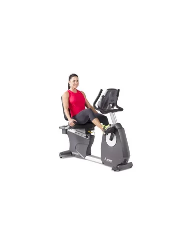 Spirit Fitness CR800 Vélo Allongé Noir - Nouveau Modèle 