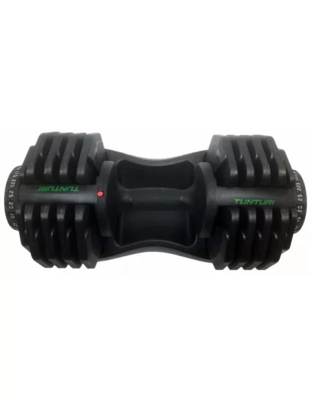 Tunturi Haltères Réglables 25kg + Rack 
