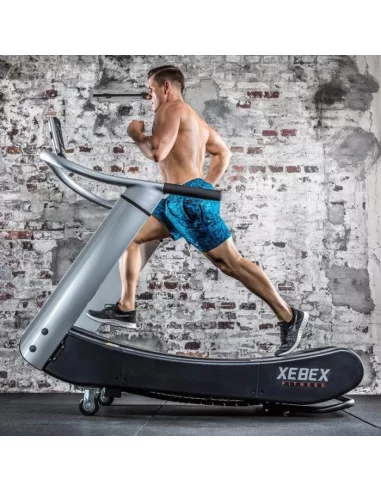 Xebex Tapis de Course Non-Motorisé Courbé 