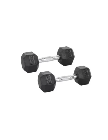 Hex Dumbbell Set inSPORTline Hexsteel 2 x 3-40...