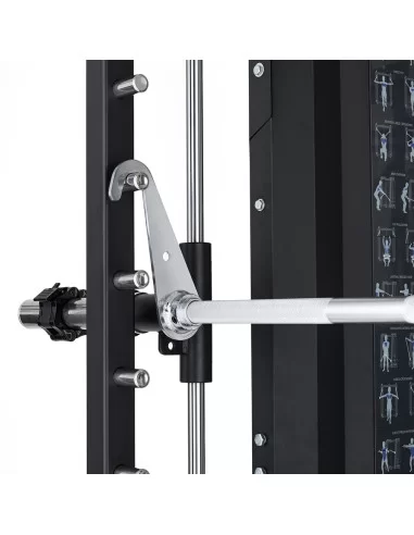 SMITH MACHINE MULTIFONCTION AVEC COLONNE DE POIDS