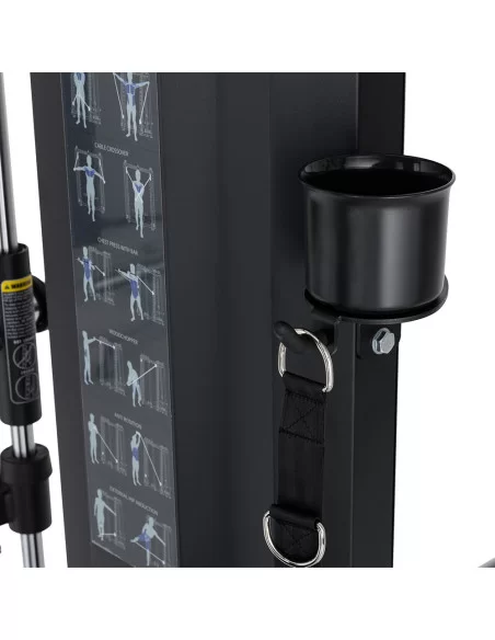 SMITH MACHINE MULTIFONCTION AVEC COLONNE DE POIDS