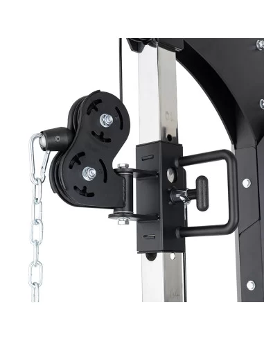 SMITH MACHINE MULTIFONCTION AVEC COLONNE DE POIDS