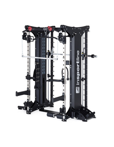 SMITH MACHINE MULTIFONCTION AVEC COLONNE DE POIDS