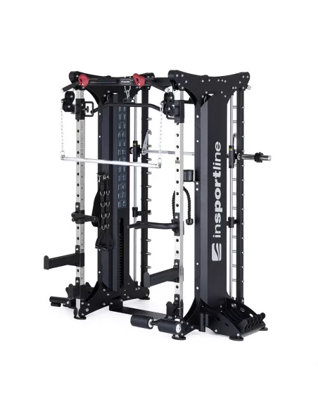 SMITH MACHINE MULTIFONCTION AVEC COLONNE DE POIDS