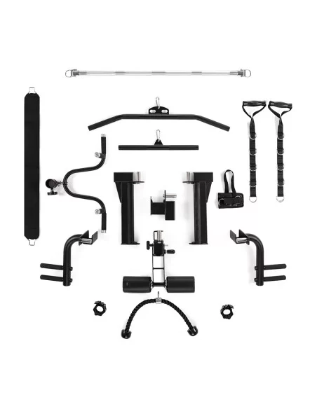 SMITH MACHINE MULTIFONCTION AVEC COLONNE DE POIDS