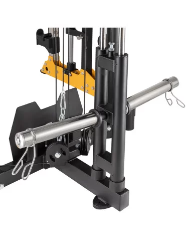 Rack multifonction avec smith machine plate loaded