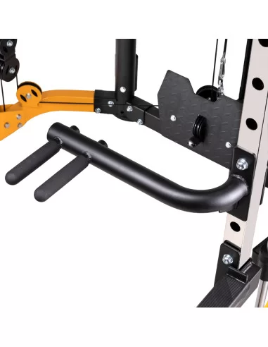 Rack multifonction avec smith machine plate loaded