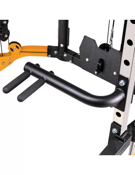 Rack multifonction avec smith machine plate loaded