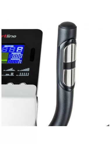 Vélo elliptique avec volant d'inertie avant à...