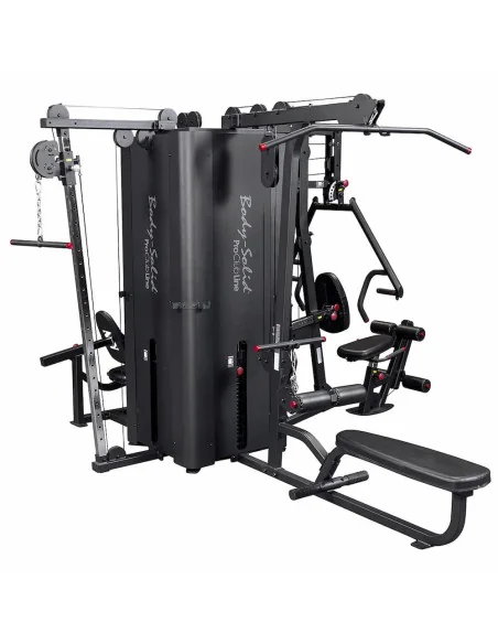 Appareil de Musculation - PROCLUBLINE 4-STACK GYM BODYSOLID CLUB LINE 