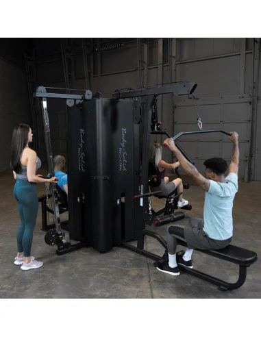 Appareil de Musculation - PROCLUBLINE 4-STACK GYM BODYSOLID CLUB LINE 