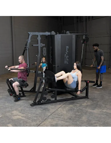 Appareil de Musculation - PROCLUBLINE 4-STACK GYM BODYSOLID CLUB LINE 