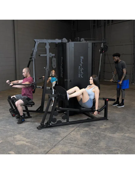 Appareil de Musculation - PROCLUBLINE 4-STACK GYM BODYSOLID CLUB LINE 