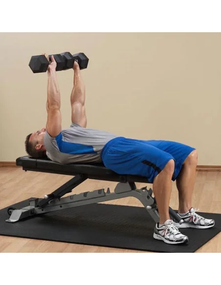 Banc de Musculation - BANC PLAT INCLINÉ DÉCLINÉ PRO BODYSOLID CLUB LINE 