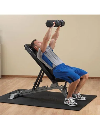Banc de Musculation - BANC PLAT INCLINÉ DÉCLINÉ PRO BODYSOLID CLUB LINE 