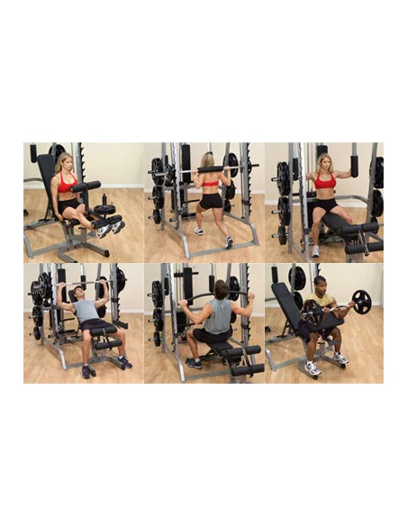 Smith Machine et Squat - SMITH SERIE 7 FULL OPTION BODYSOLID 