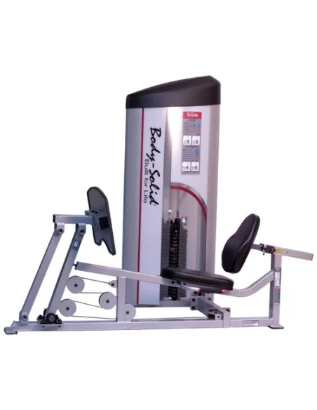 Poste Cuisses et Mollets - LEG PRESS CALF RAISE 140 KG BODYSOLID CLUB LINE 