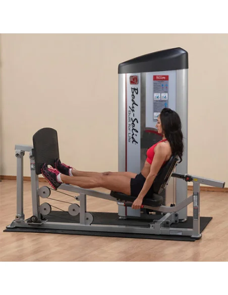 Poste Cuisses et Mollets - LEG PRESS CALF RAISE 140 KG BODYSOLID CLUB LINE 