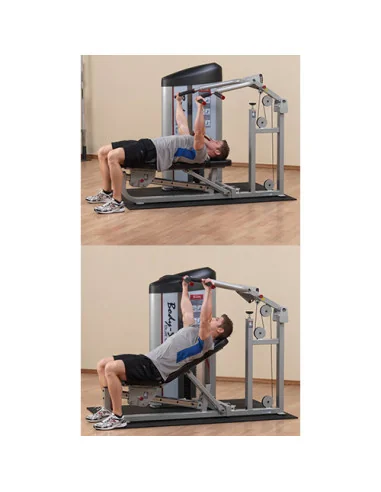 Poste Pectoraux et Épaules - MULTI PRESS 140 KG BODYSOLID CLUB LINE 