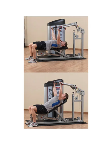 Poste Pectoraux et Épaules - MULTI PRESS 140 KG BODYSOLID CLUB LINE 