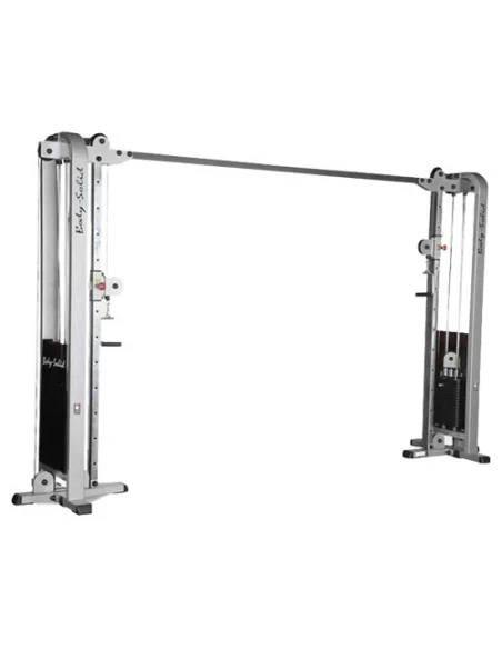 Poste Pectoraux et Épaules - MACHINE A POULIE VIS A VIS BODYSOLID CLUB LINE 