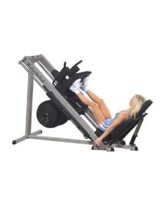 Poste Cuisses et Mollets - LEG PRESS ET HACK SQUAT 45 DEGRÉS BODYSOLID CLUB LINE 