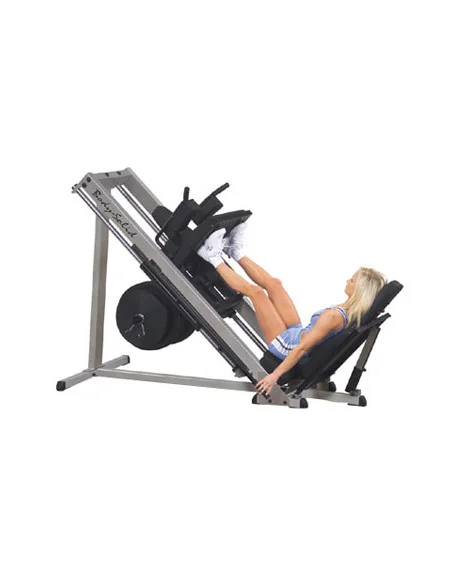 Poste Cuisses et Mollets - LEG PRESS ET HACK SQUAT 45 DEGRÉS BODYSOLID CLUB LINE 