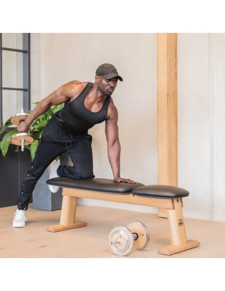 Haltères - WEIGHTPLATE TOWER EN FRÊNE FINITION CLUB SPORT NOHRD 