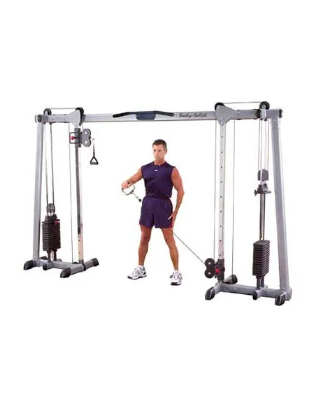 Poste Pectoraux et Épaules - DELUXE CABLE CROSS OVER BODYSOLID 