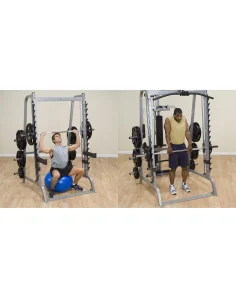 Smith Machine et Squat - MACHINE SMITH SÉRIE 7 BASE BODYSOLID  2