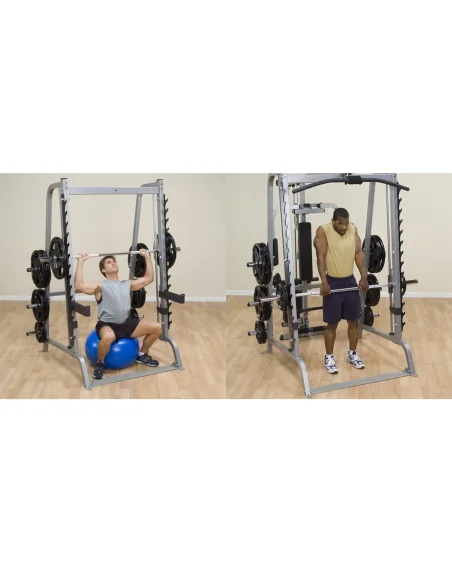 Smith Machine et Squat - MACHINE SMITH SÉRIE 7 BASE BODYSOLID 