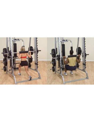 Smith Machine et Squat - MACHINE SMITH SÉRIE 7 BASE BODYSOLID 